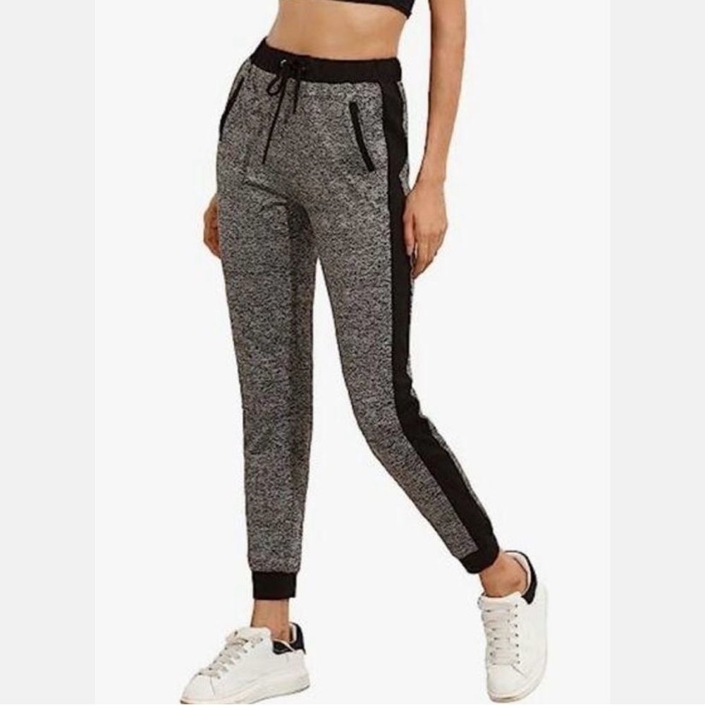 Amazon Sz S Drawstring Waist Yoga Workout Joggers Pants